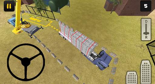 Construction Truck 3D: Prefab Transport screenshot 5