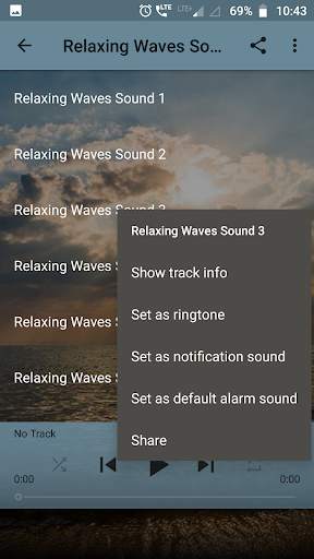 Relaxing Waves Sounds screenshot 3