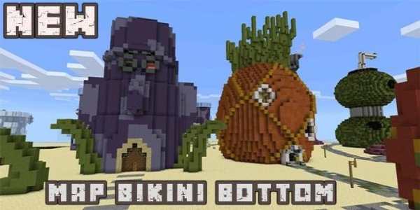 Map Bikini Bottom for PE screenshot 1