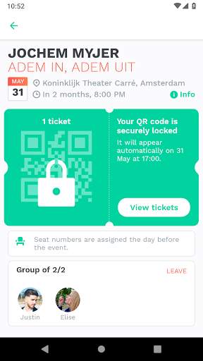 GUTS Tickets - Honest Tickets screenshot 2