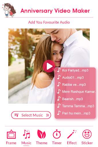anniversary Video Maker With Song & Music screenshot 3