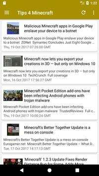 Tips 4 MINECRAFT скриншот 4