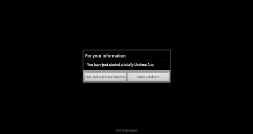 Useless App 4 تصوير الشاشة
