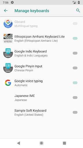 Ethiopicpan Amharic Keyboard Lite screenshot 2
