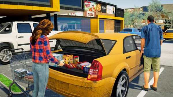 achats mall fille super marché achats Jeux 3d screenshot 3