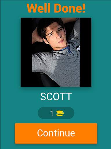 Teen Wolf quiz game screenshot 14