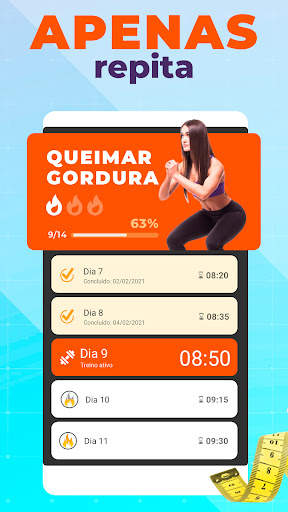 Treino de queima gordura－HIIT screenshot 3