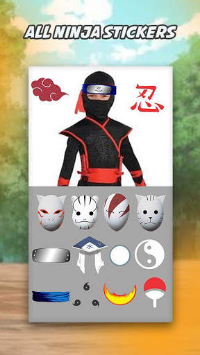SelfSuper - Ninja Face Camera screenshot 2