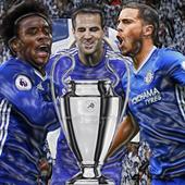 Eden Hazard VS Fabregas Willian Champions icon