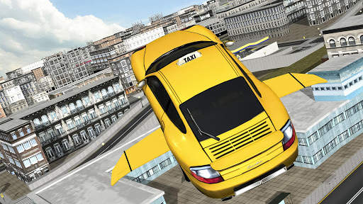Flying Taxi car simulator screenshot 7