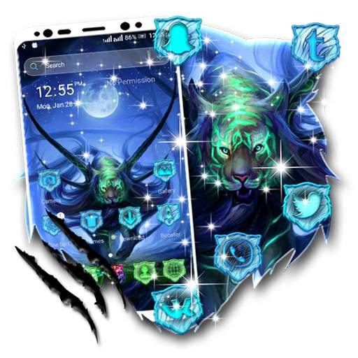 Moon Tiger Launcher Theme 1.6