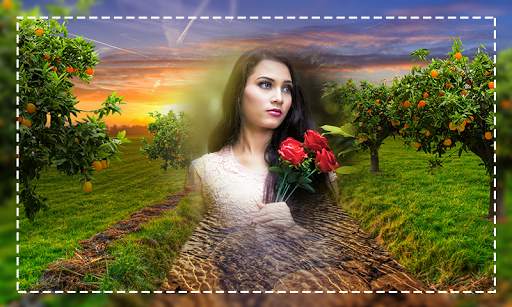 Garden Photo Frames 1 تصوير الشاشة