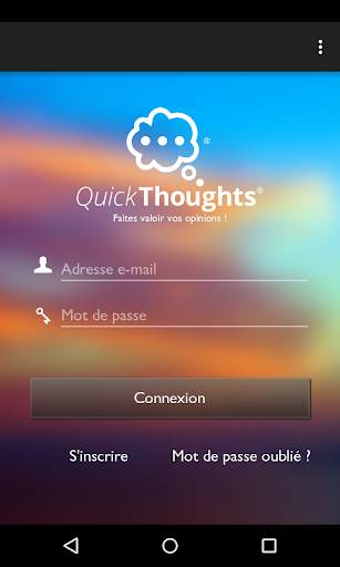 QuickThoughts screenshot 1