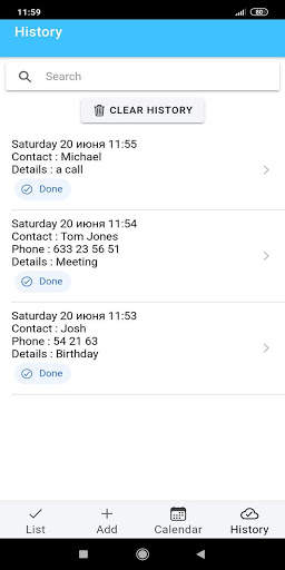 Daily planner with reminder screenshot 1