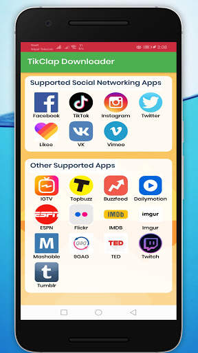 TikClap -All Social Video Downloader free 2020 screenshot 3
