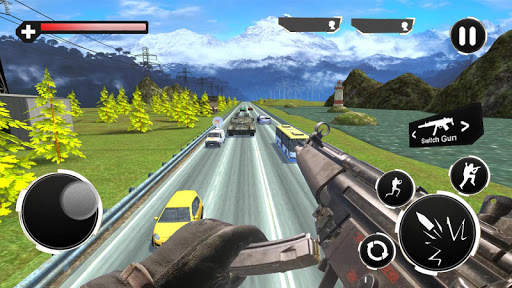 Traffic Sniper Shoot - FPS Gun screenshot 2