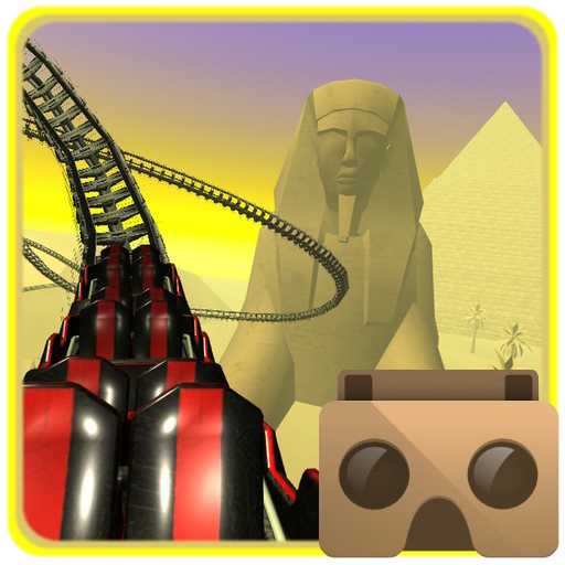 Egyptian Pyramids Virtual Reality Roller Coaster icon
