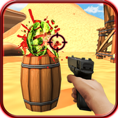 Watermelon Gun Shooting 3D: Fruit Shooter FPS Game icon