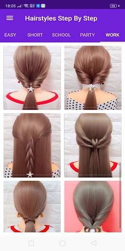 Best Hairstyles step by step for girls screenshot 4
