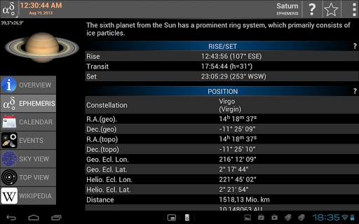 Mobile Observatory 2 - Astronomy screenshot 14
