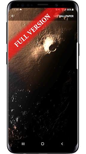 Planet Mars 3D Parallax Live Wallpaper screenshot 5