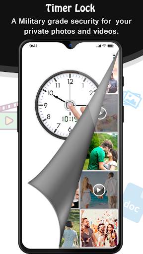 Vault clock : Photo Video Lock screenshot 6