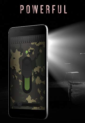 Super Military Flashlight screenshot 2