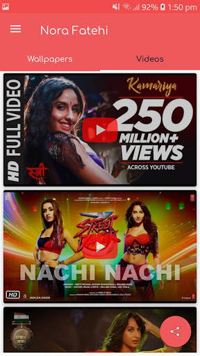 Nora Fatehi HD Wallpapers And Video Songs 2020 screenshot 6