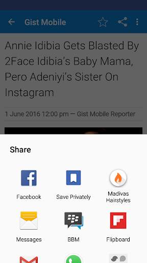 Gist Nigeria News & Blogs screenshot 5