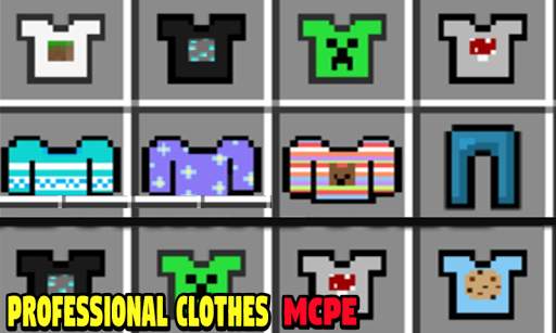 Professional Clothes Addon for Minecraft PE screenshot 2