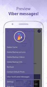 Cleaner and Backup for Viber screenshot 1