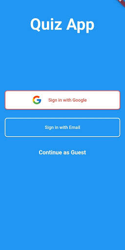 Quiz App 1 تصوير الشاشة