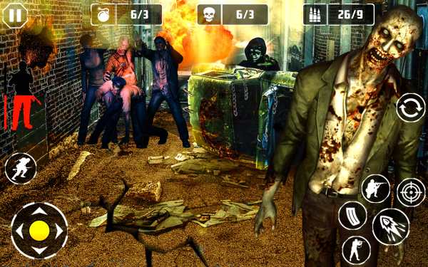 Unkilled Dead Zombie Target: Free Shooting Games screenshot 2