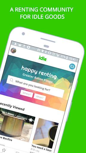 Idle - Rent Any Thing - Earn Any Time screenshot 1
