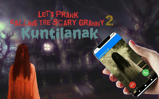Fake Phone Call - Scary Granny Prank Kuntilanak 2. screenshot 1