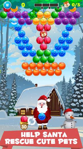 Bubble Christmas Mania screenshot 4