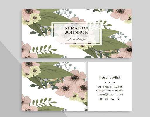 Business Card Maker: Visiting photo Card Maker screenshot 4