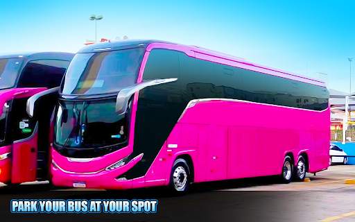 Coach Bus Drive Simulator Game screenshot 3