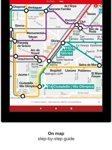 Barcelona Metro - TMB map and route planner screenshot 16