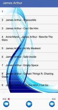 James Arthur Songs  - Offline screenshot 2