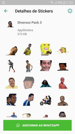 Memes Stickers Updated - Stickers BR screenshot 4