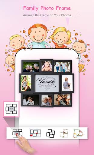 Family Photo Frame : Photo Collage 1 تصوير الشاشة