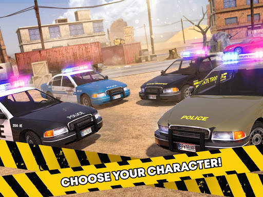 Cop Car Chase 🚨 Police Robber Racing City Crime screenshot 18