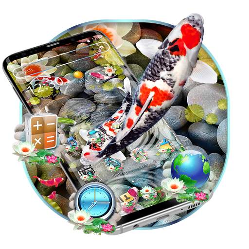 Stone Water Pattern Koi Fish Theme 1.1.2