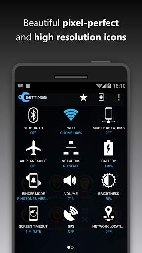 Settings screenshot 3