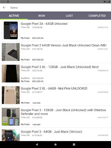 Auction Bid Sniper for eBay - Win more, pay less screenshot 8