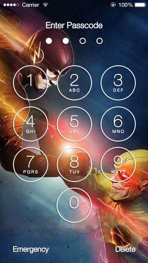 The Flash HD Lock Screen screenshot 3