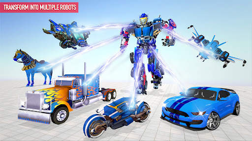 Flying Jet Robot Car Transform screenshot 6