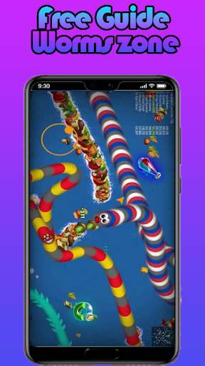 Guide worms zone Cacing io snake screenshot 2