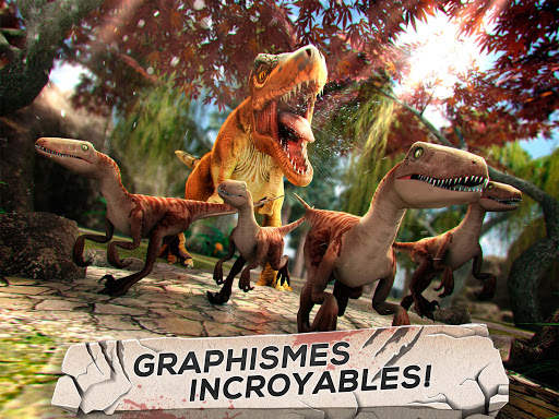 Dinosaure Jurassique - 3D Simulateur de Courses screenshot 8